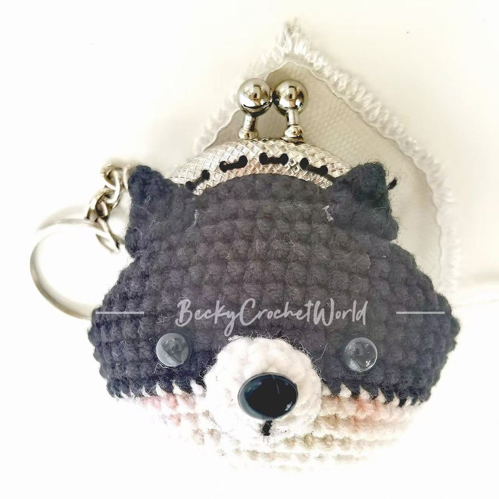 Coin Purse Doggy black