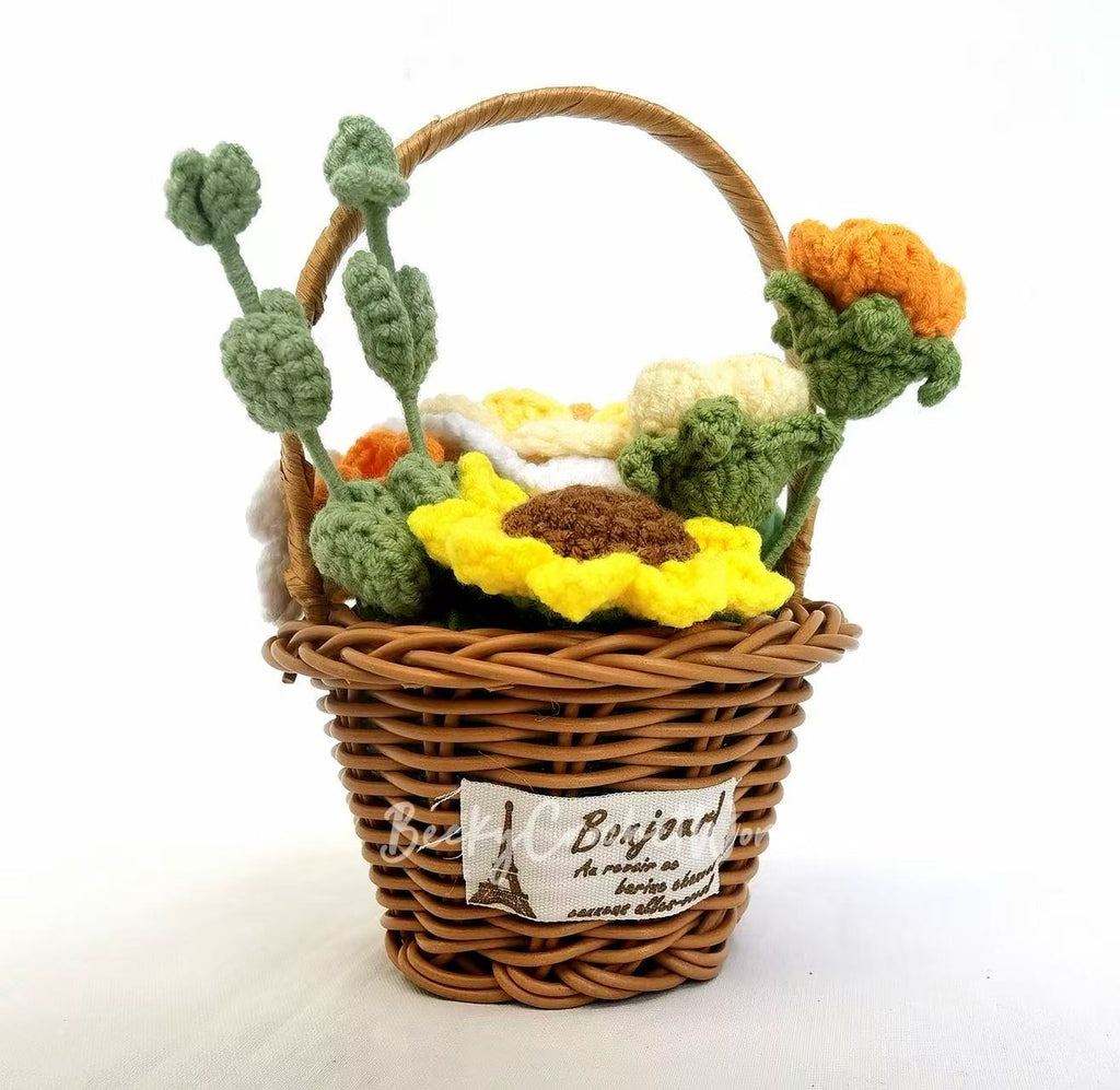 Yellow Flower Basket