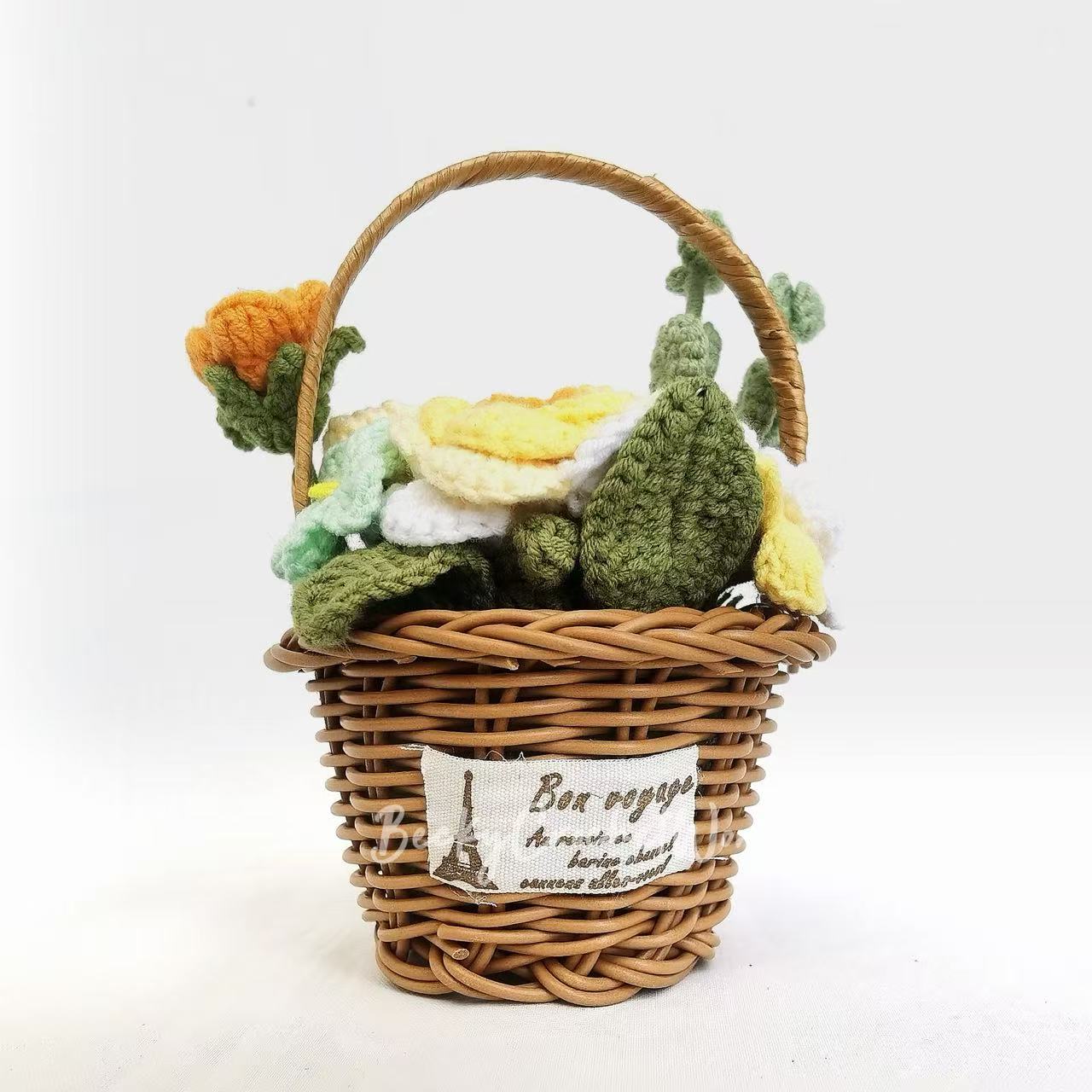 Yellow Flower Basket