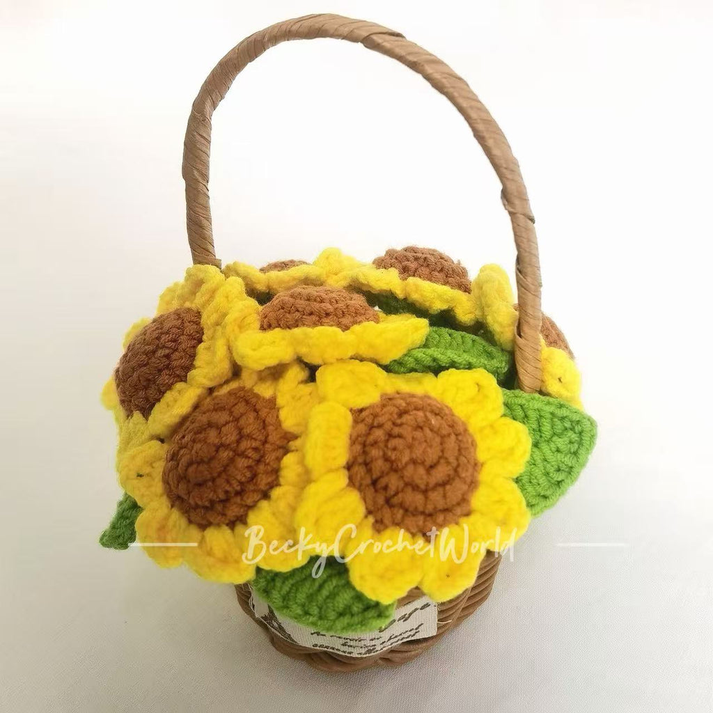 Sunflower Basket