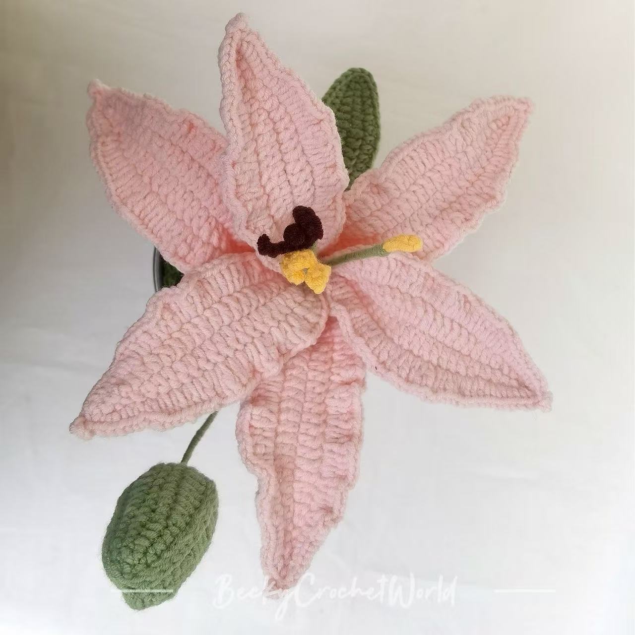 Pink - Lily flower pot