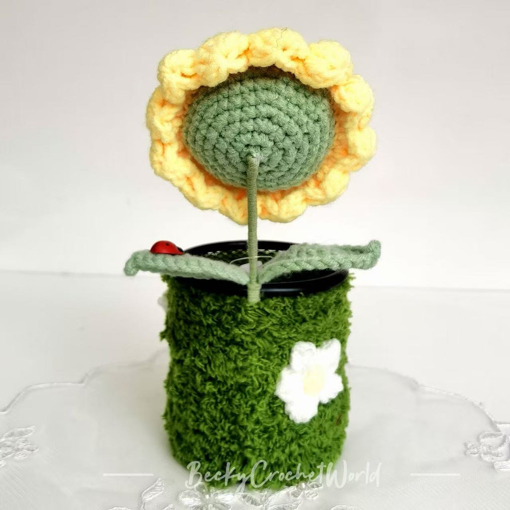 Pen Holder Sunflower