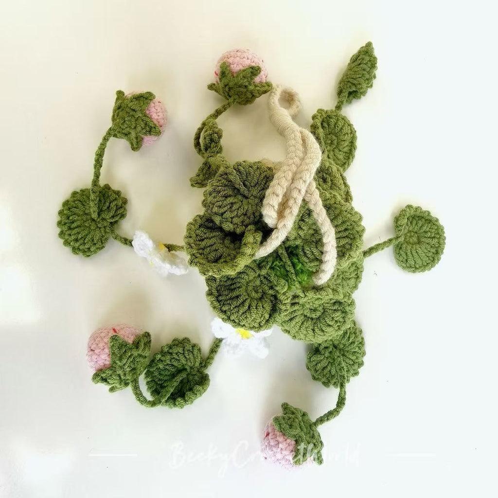 Pink Strawberry Hanging