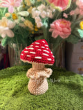 Mushroom in light grey 8 plies