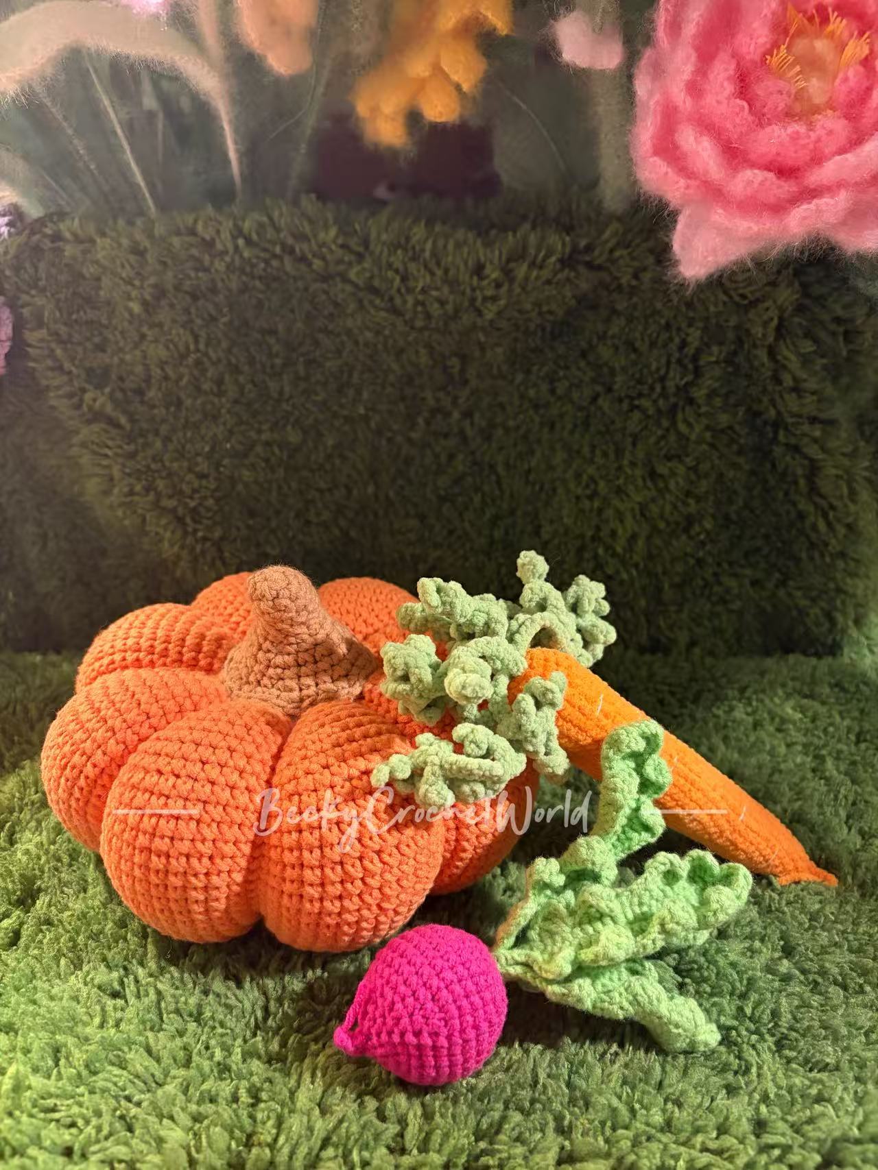 Pumpkin Carrot and Radish