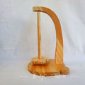 Wooden Yarn Ball Holder - Light Color Bear Curved