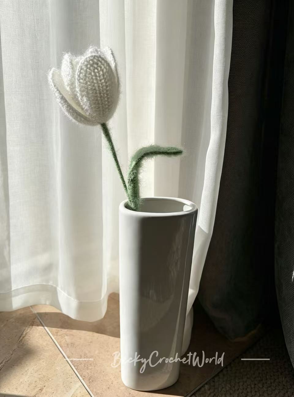 White Tulip- Ethereal flower