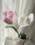 Two Tulips - Ethereal Flowers - Light Pink