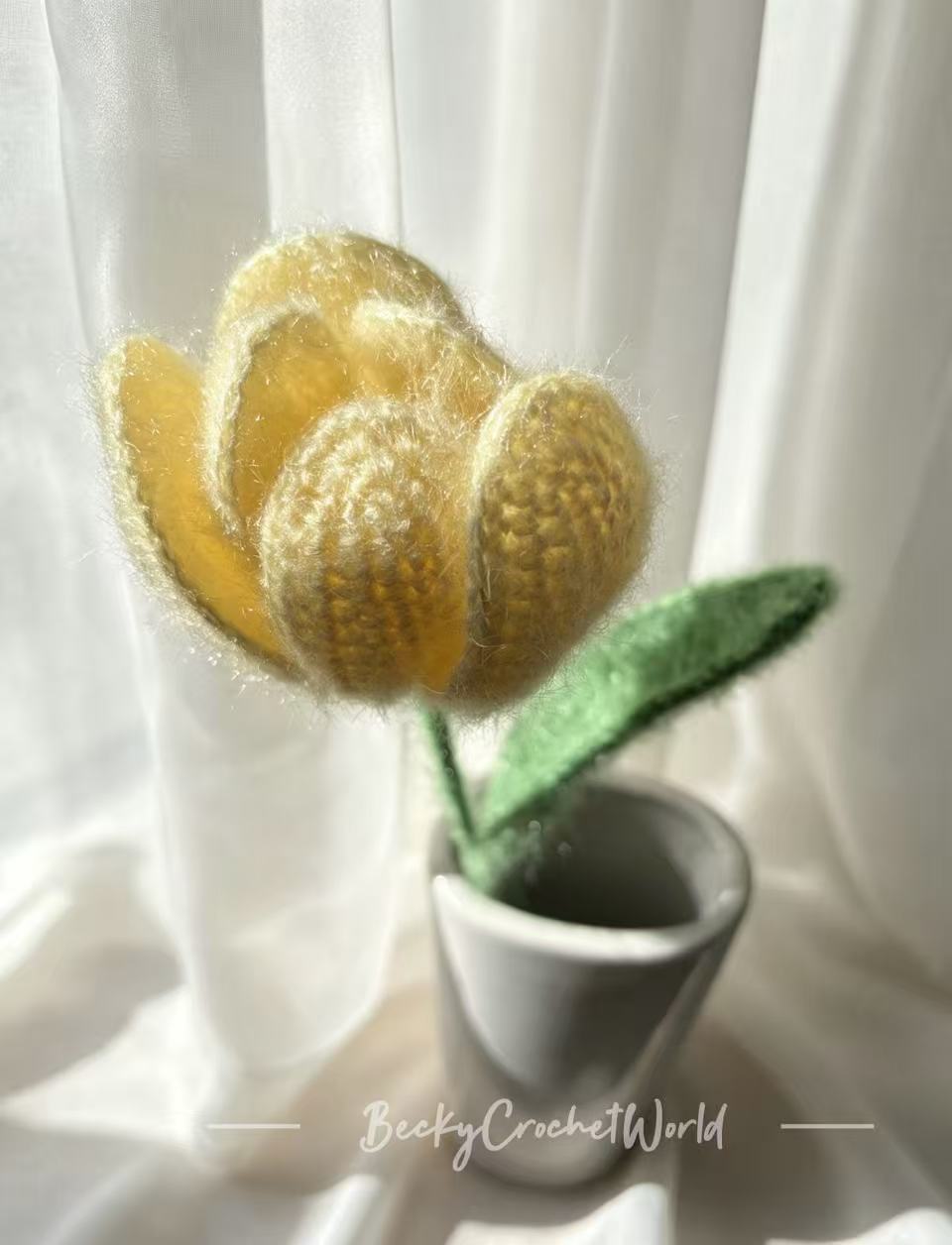 Yellow Tulip- Ethereal flower