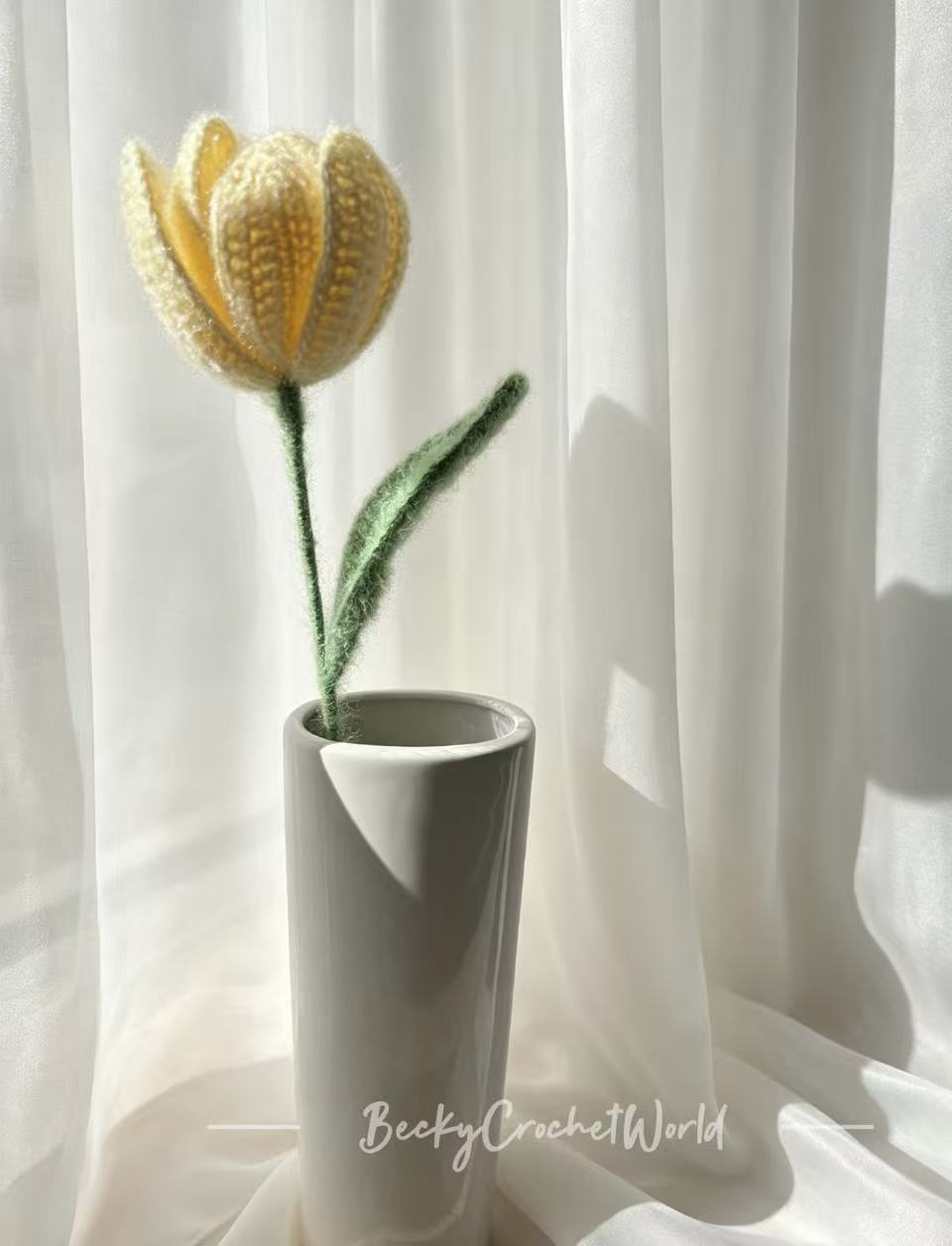 Yellow Tulip- Ethereal flower
