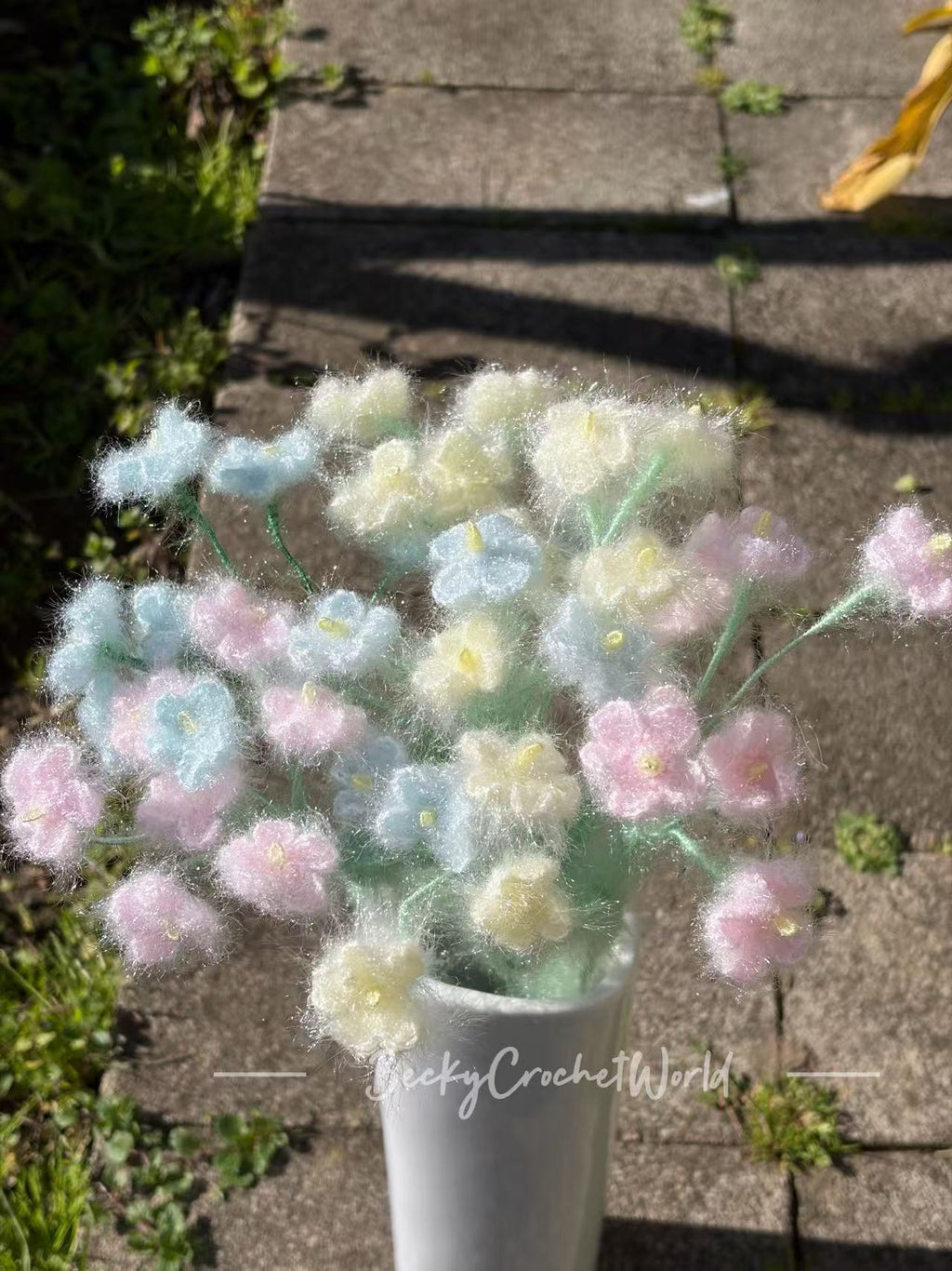 Bunch of baby's breath flowers
