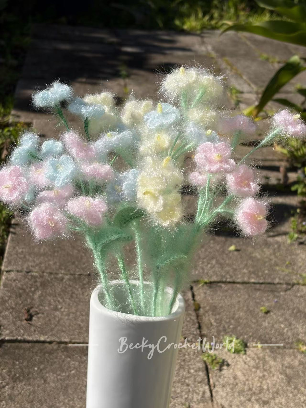 Bunch of baby's breath flowers