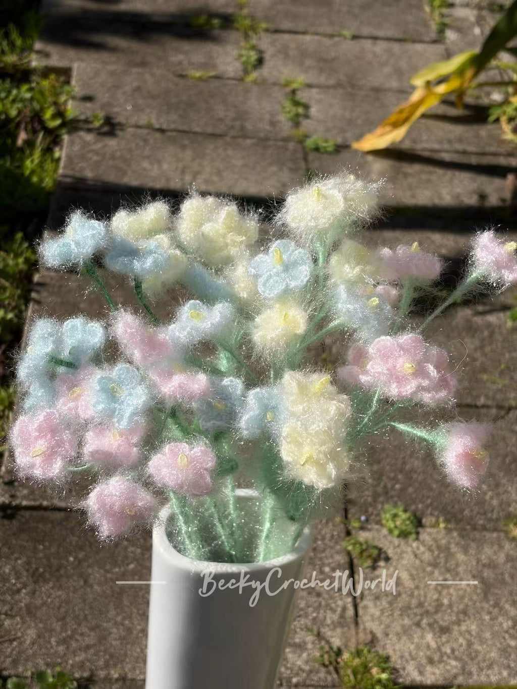Bunch of baby's breath flowers