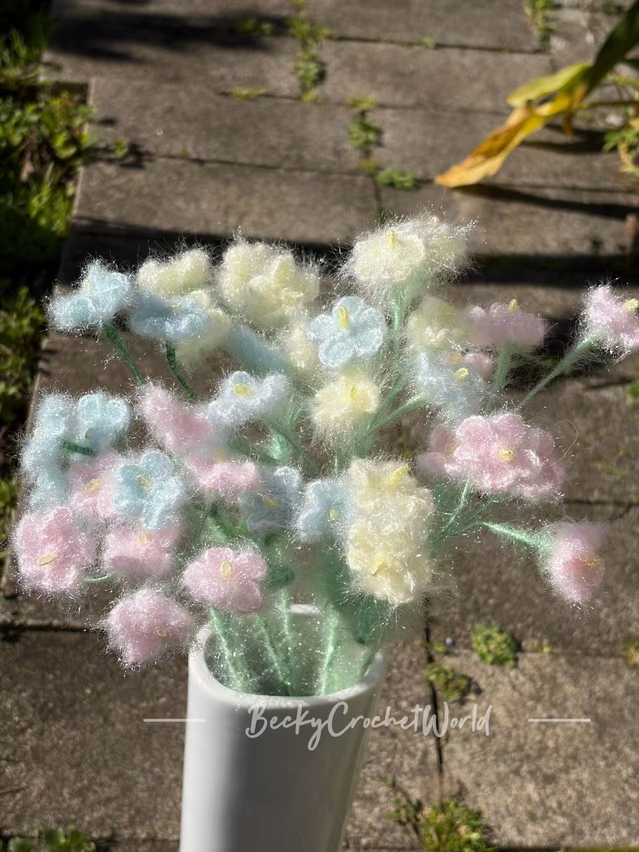 Bunch of baby's breath flowers