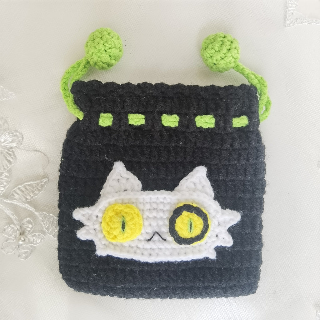 Cat String Purse