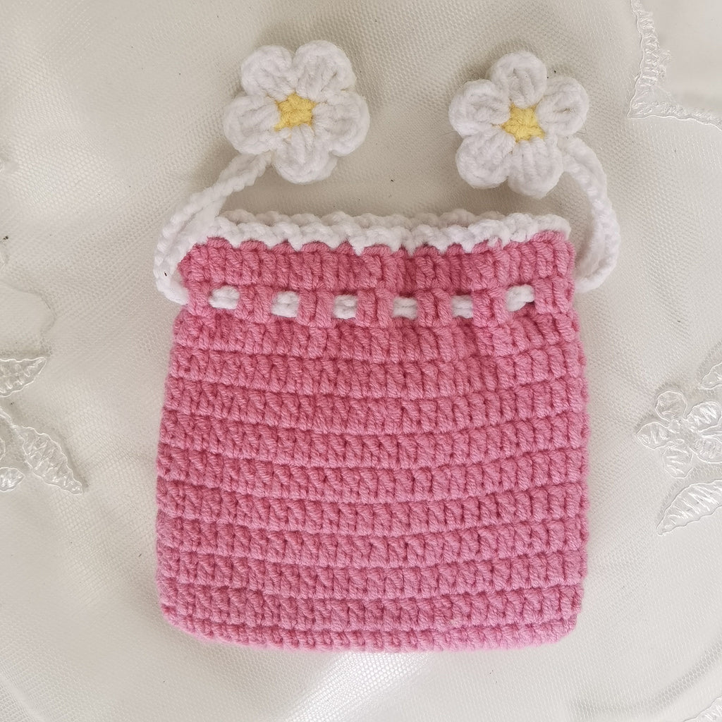 Yellow Tulip String Purse