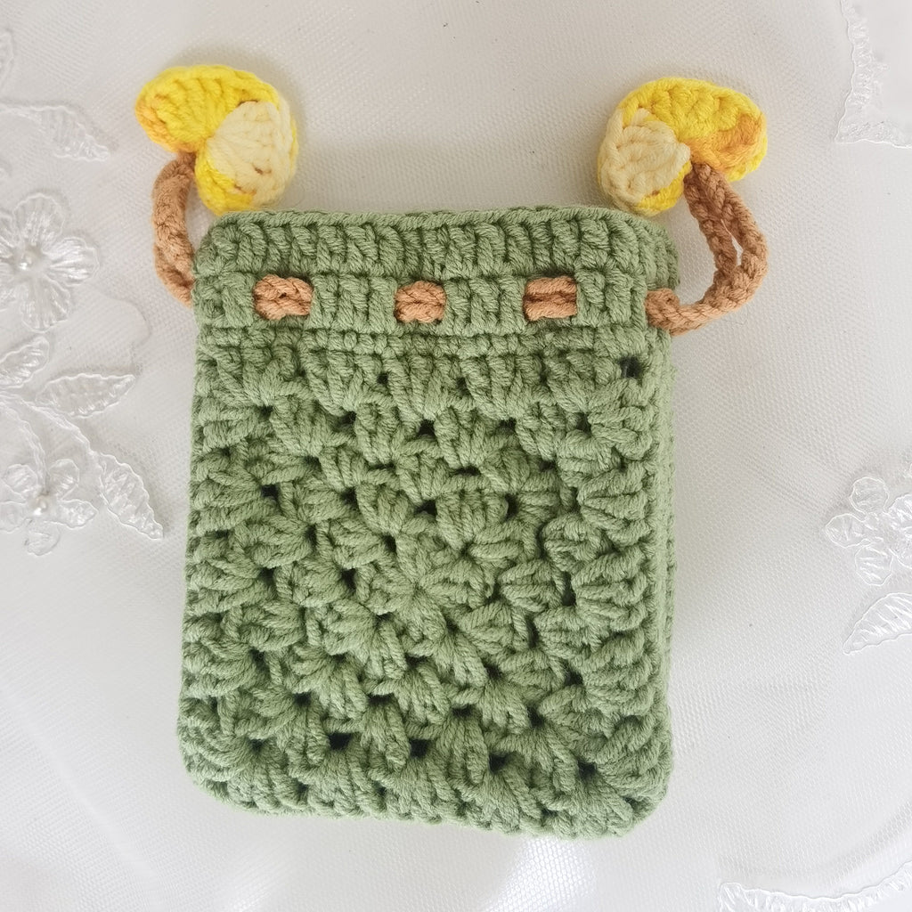 Sunflower String Purse