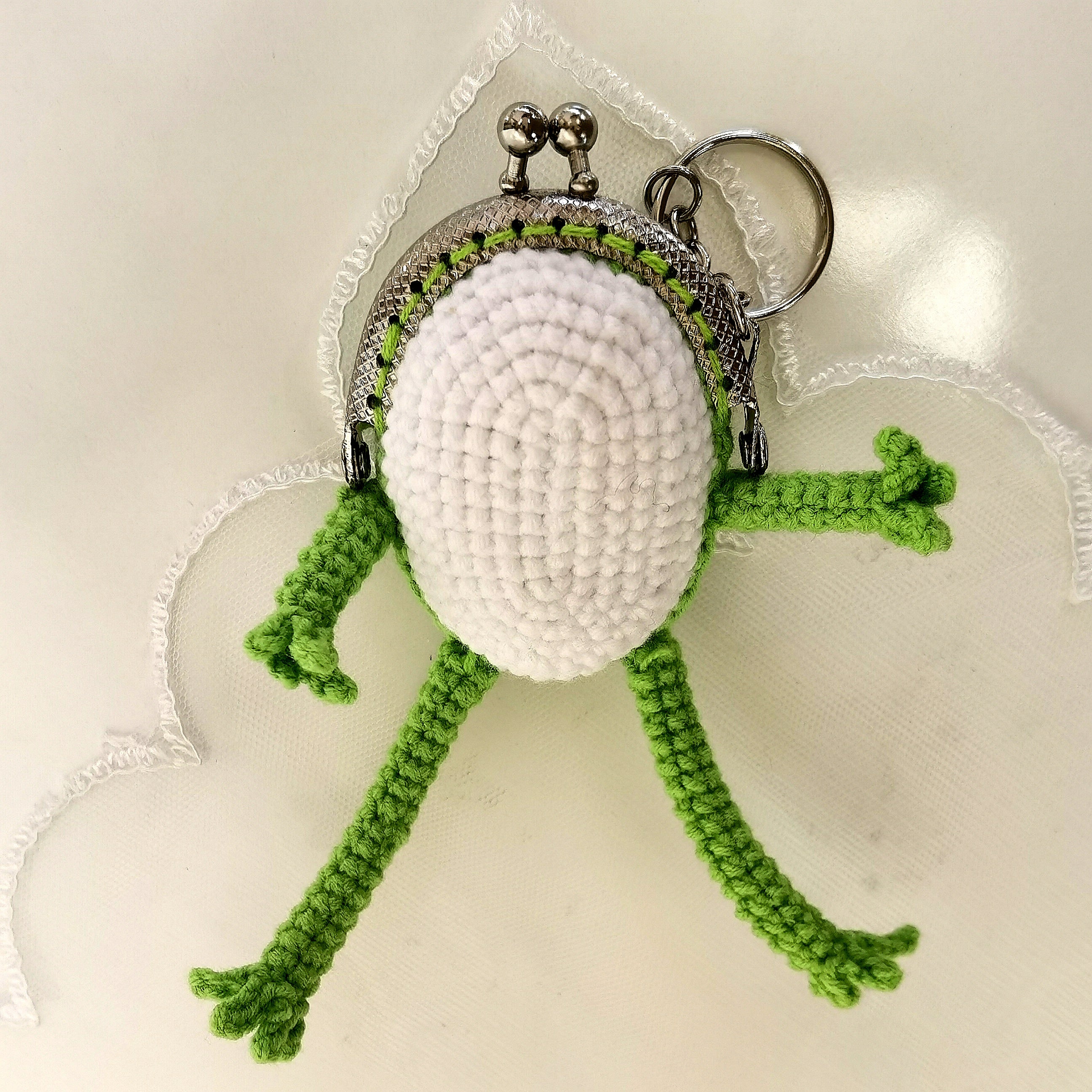 Coin Purse frog with legs