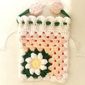 Pink Daisy String Purse