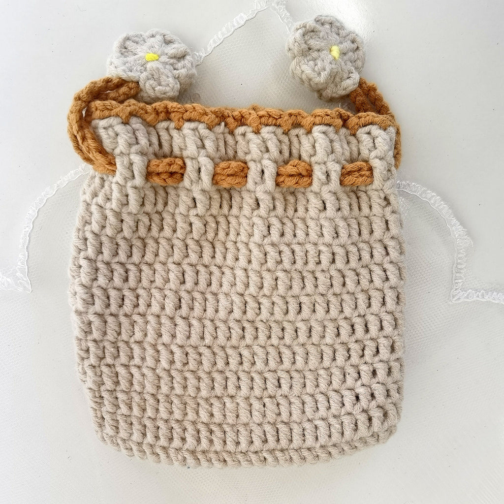 Bear String Purse