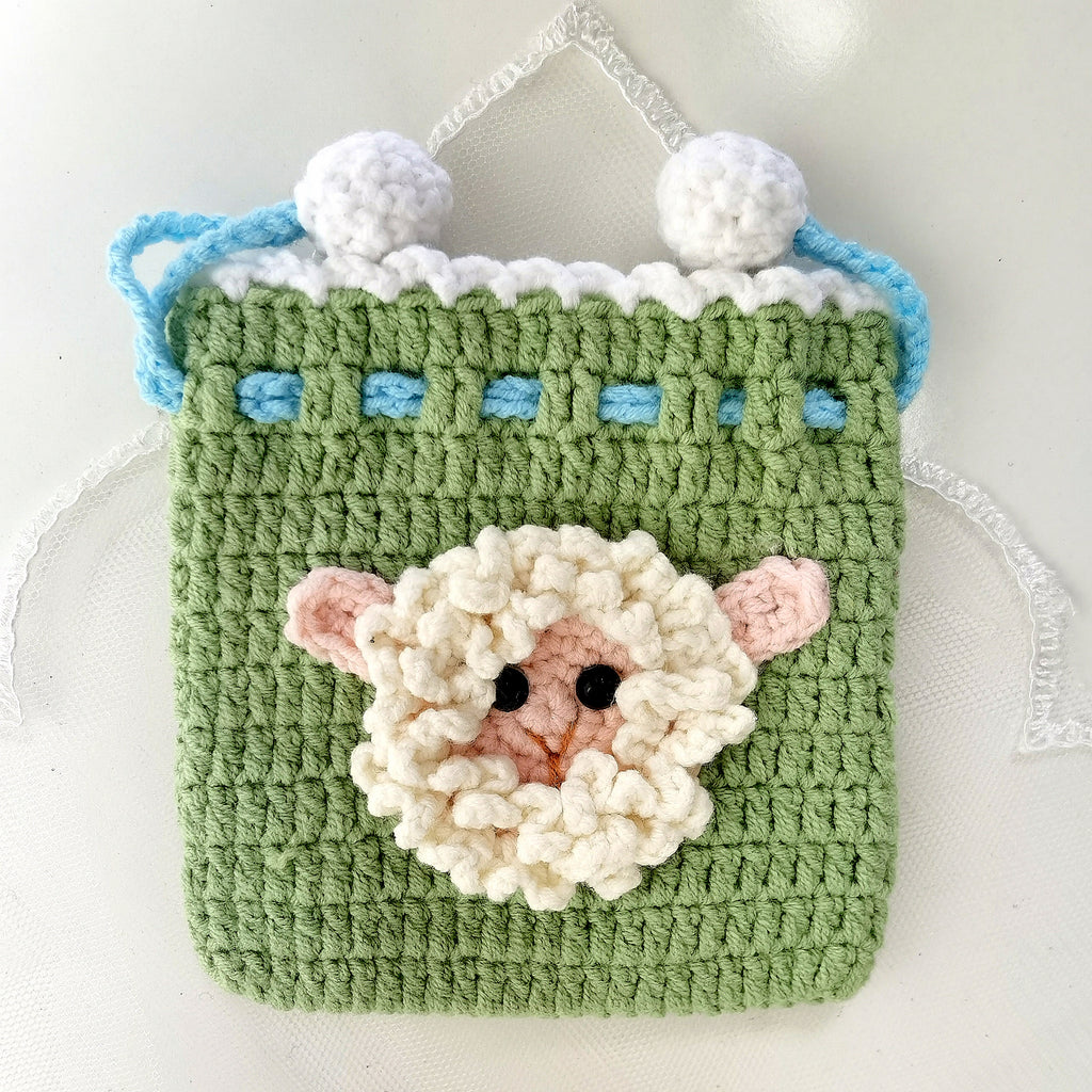 Sheep Head String Purse