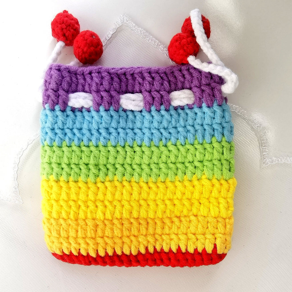 Cloud String Purse