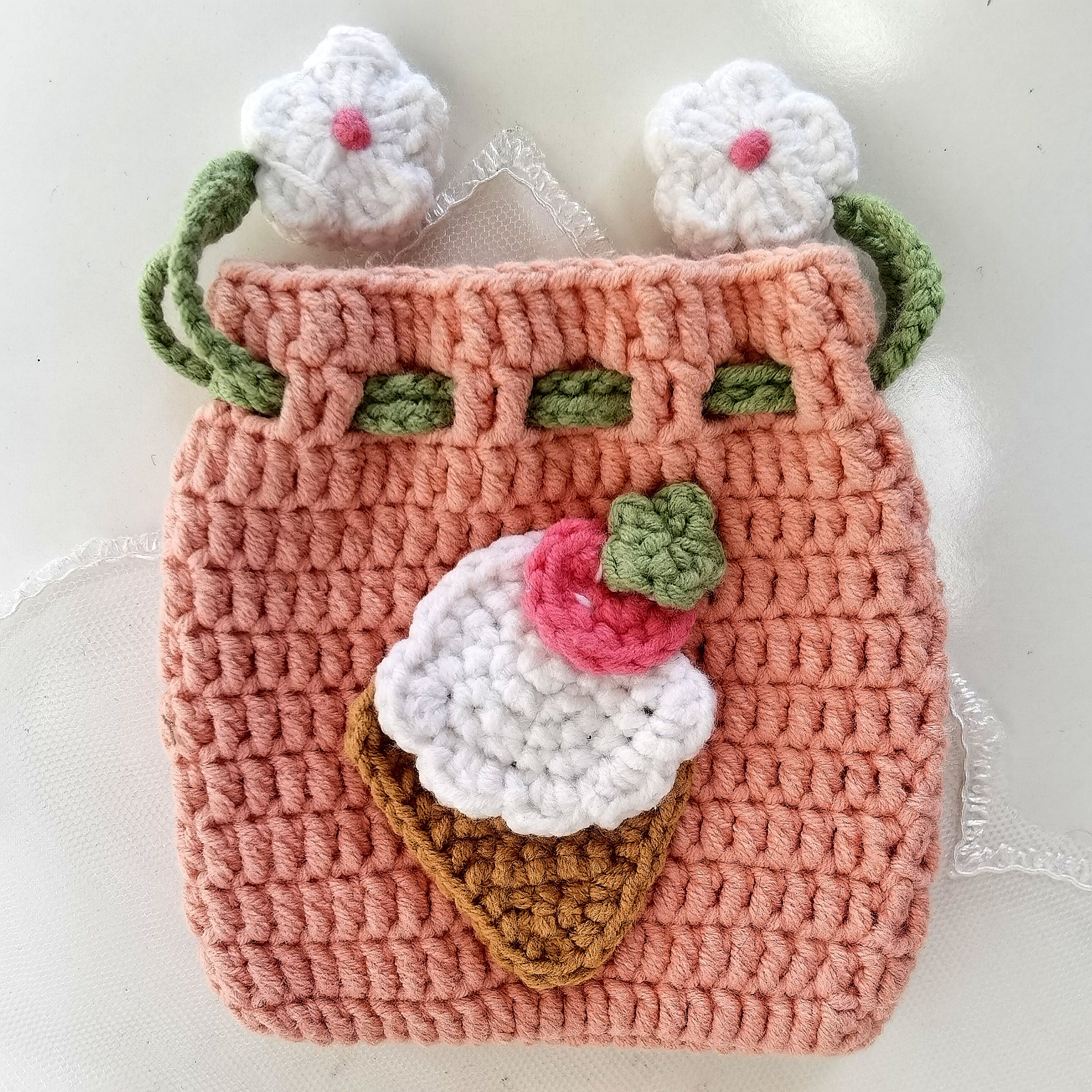 Ice Cream String Purse